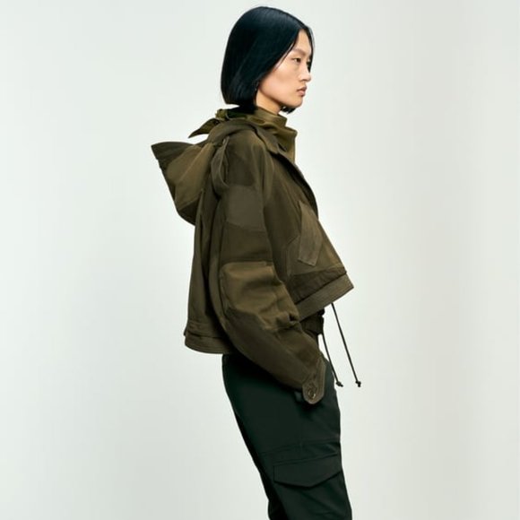 ZARA PATCHWORK JACKET S 4786 - Worn Once! - Picture 2 of 10